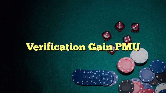 Verification Gain PMU
